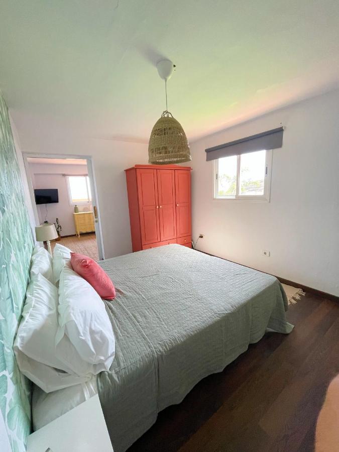 Casa Con Piscina Y Jardin Con Vistas Al Mar Villa Puerto de la Madera Ngoại thất bức ảnh