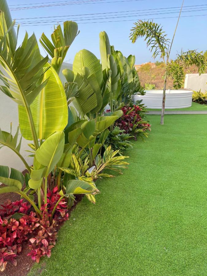 Casa Con Piscina Y Jardin Con Vistas Al Mar Villa Puerto de la Madera Ngoại thất bức ảnh